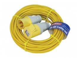 Faithfull Trailing Lead 14m 110V C/W Plug & Sockett £30.99